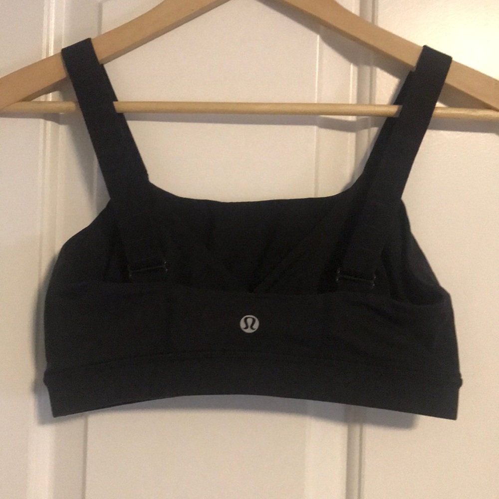 Lululemon Black Athletic Bra